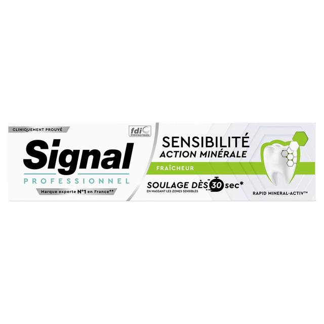 8720181207068 - Signal - Dentifrice Sensibilité Action Minérale Fraîcheur