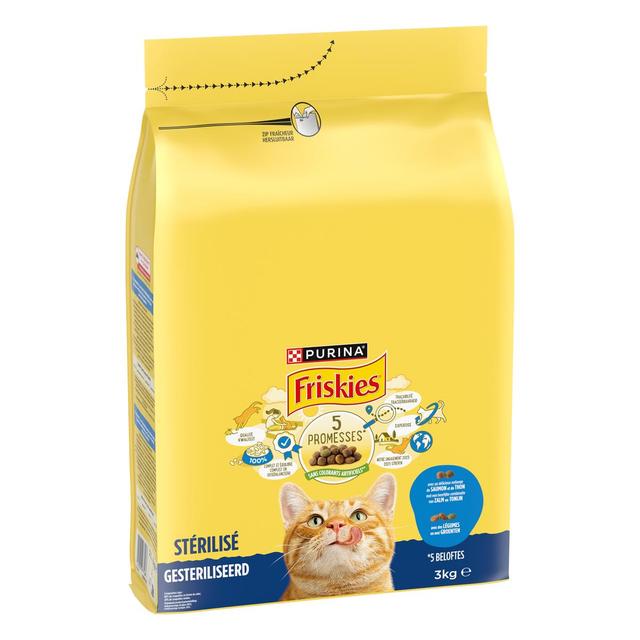8445290977168 - Purina - Friskies - Croquettes Saumon pour chat adulte stérilisé