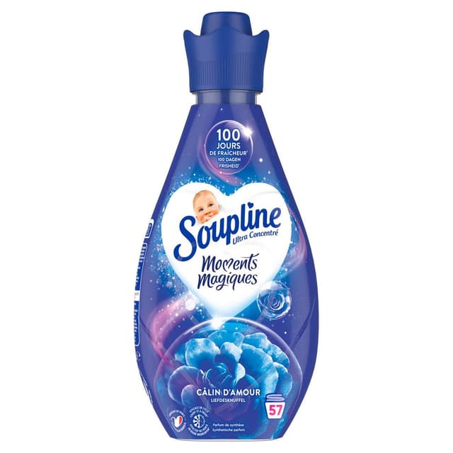 8718951798168 - Soupline - Adoucissant Ultra Concentré Moments Magiques Câlin d'Amour