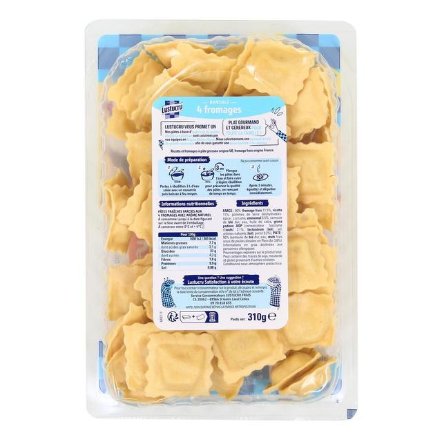 3240931548968 - Lustucru - Ravioli 4 Fromages
