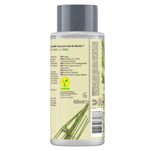 8717163689868 - Love Beauty and Planet - Shampooing cascade détox au romarin bio