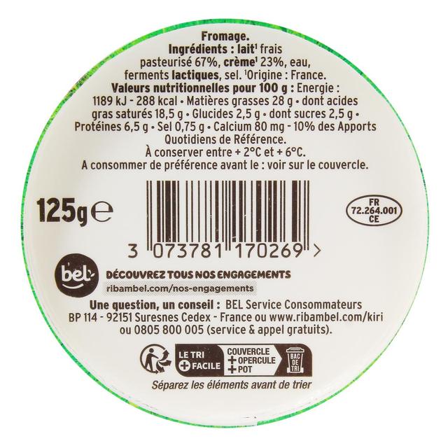 3073781170269 - Kiri - Fromage Frais Fouetté