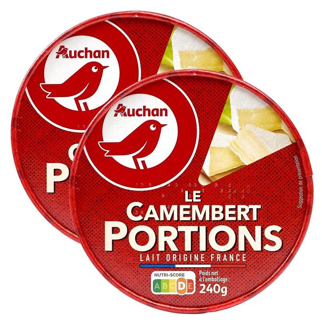 2050000411069 - Auchan - Camembert en portions