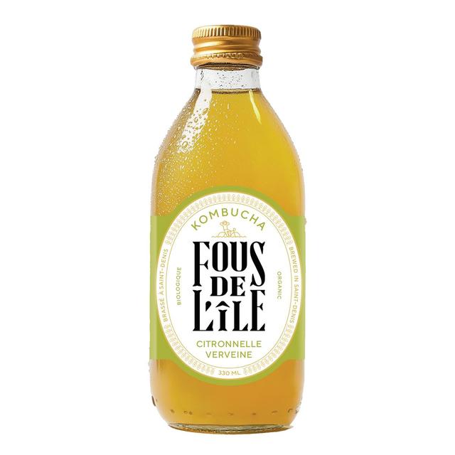 3770015551169 - Fous de L'Ile - Kombucha citronnelle verveine bio