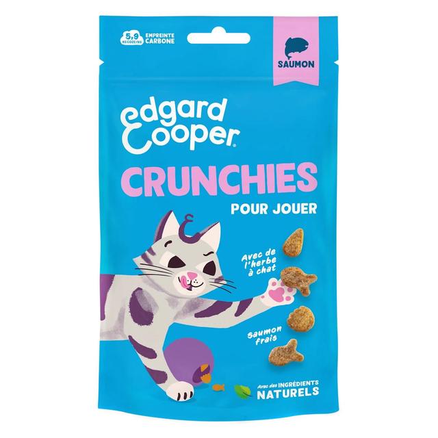 5404040801569 - Edgard Cooper - Crunchy Saumon Sans Céréales - Friandise pour chat