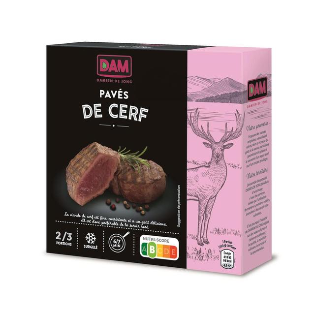 3262270001669 - Damien De Jong - Pavés de cerf sauce au poivre et crème fraîche
