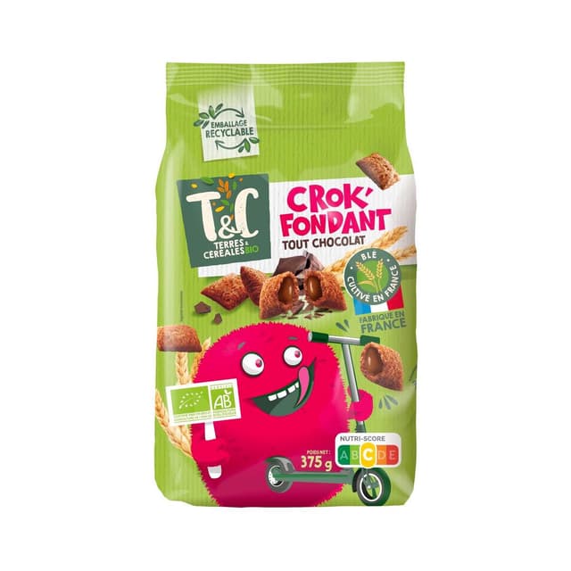 3421557501869 - Terres et Céréales Bio - Céréales Crok fondant tout Chocolat