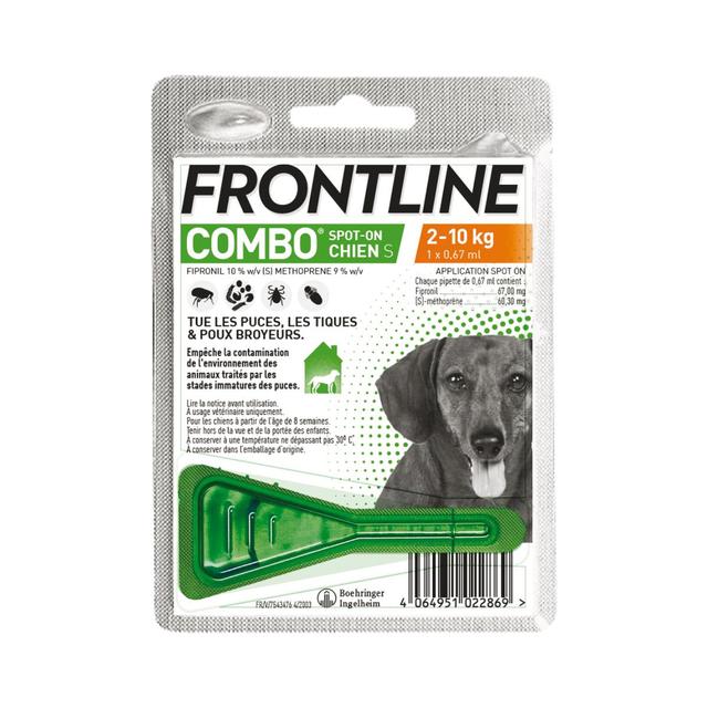 4064951022869 - Frontline - Pipette anti-tiques et anti-puces Combo Spot On pour petit chien