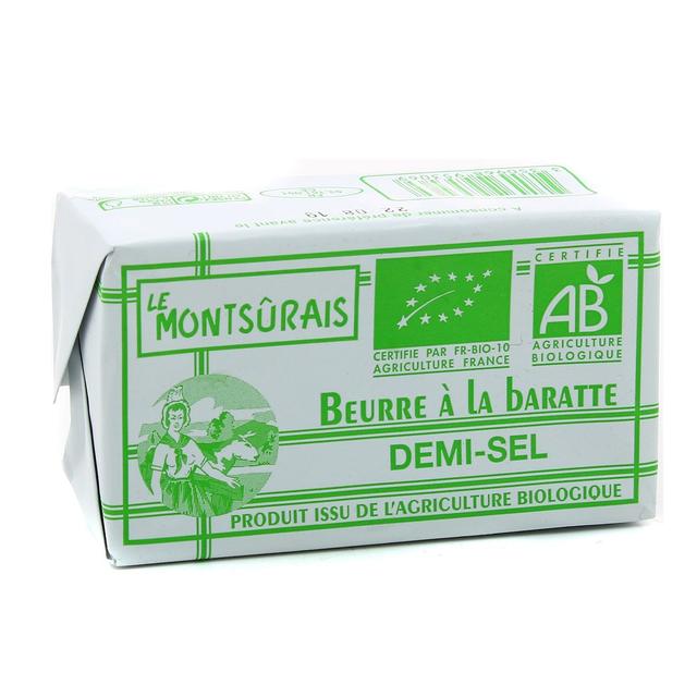 3350968953069 - Le Montsûrais - Beurre bio 1/2 Sel à la baratte