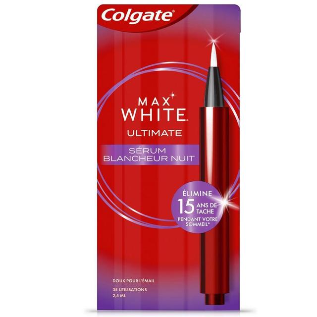 8718951563469 - Colgate - Sérum Blancheur Nuit Pour Dents Max White Ultimate