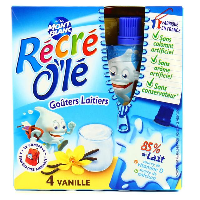 3700279303969 - Mont Blanc - Récré O'lé goûter laitier vanille