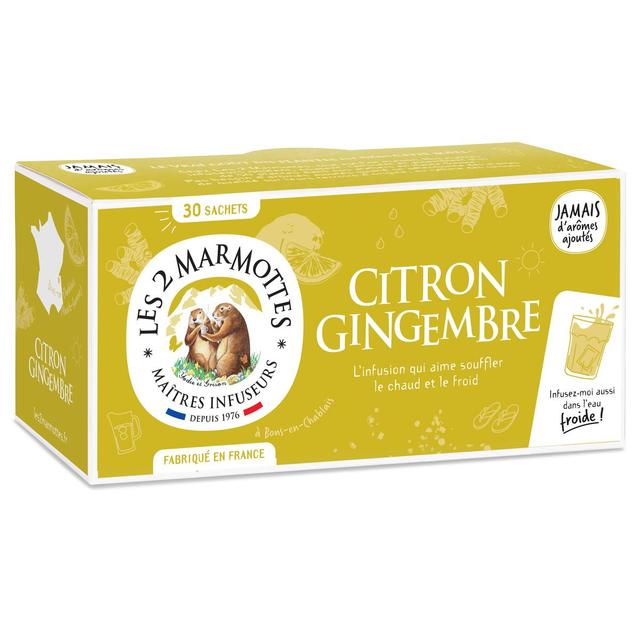 3422150004269 - Les 2 Marmottes - Infusion Citron Gingembre