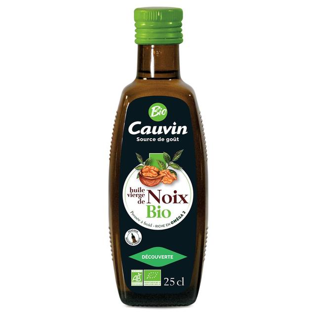 3336590104369 - Cauvin - Huile vierge de noix Bio