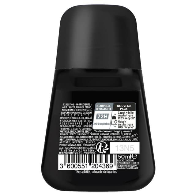 3600551204369 - Narta Homme - Déodorant Bille pour Homme InvisiMax 72H Fraîcheur Intense