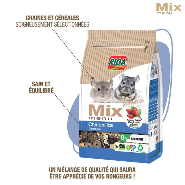 3166780065169 - Riga - Menu Mix pour Chinchillas