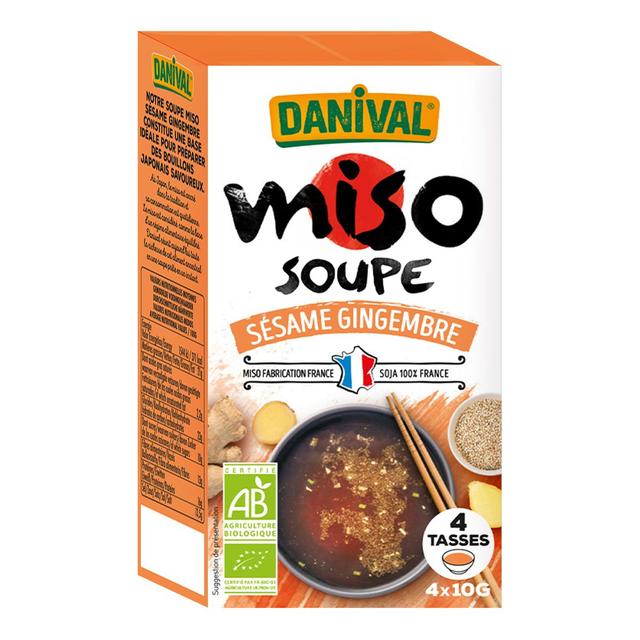 3431590015469 - Danival - Soupe Miso sésame gingembre bio