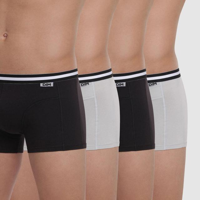 3610860655769 - Dim - Lot de 4 boxers Noirs/Gris Ecodim