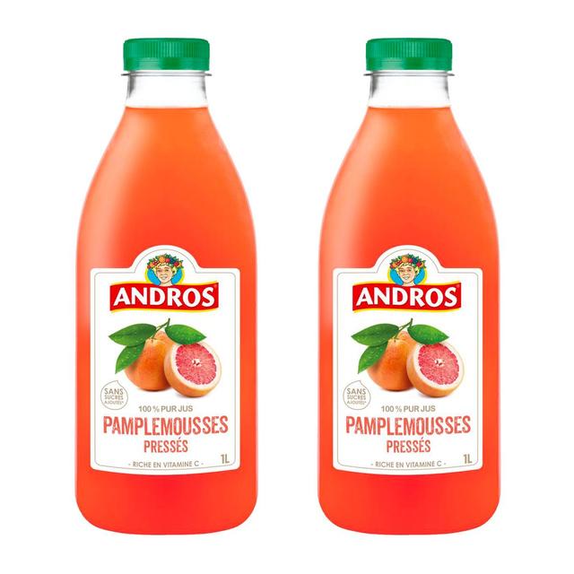 2050000306969 - Andros - Jus de Pamplemousses Roses Pressés