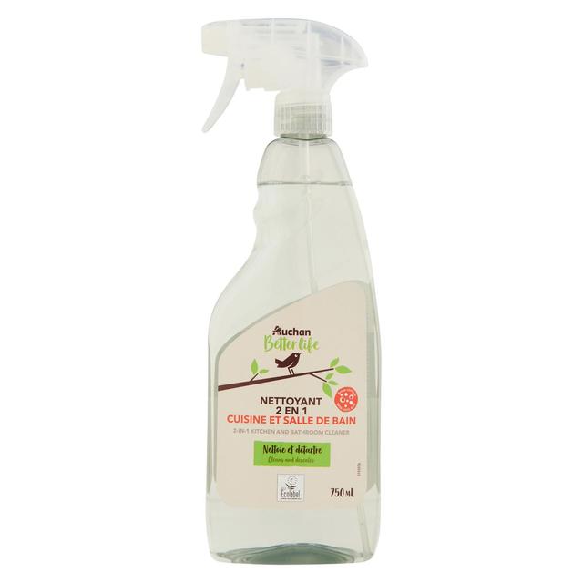 3596710527069 - Auchan Better Life - Spray cuisine salle de bain à l'acide citrique