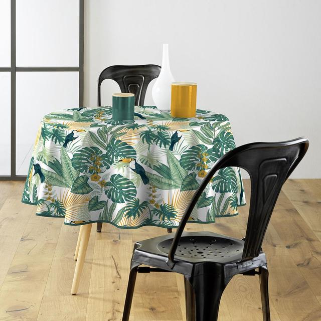 3574387107869 - Douceur D Interieur - Nappe ronde en PVC Guyana