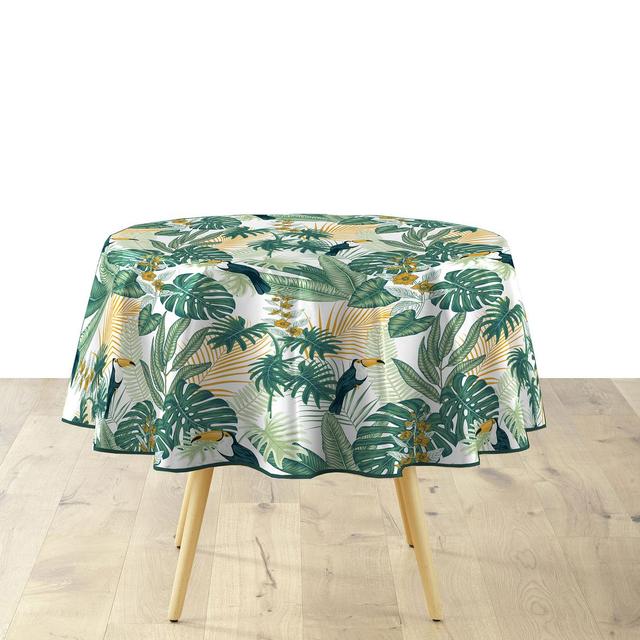 3574387107869 - Douceur D Interieur - Nappe ronde en PVC Guyana