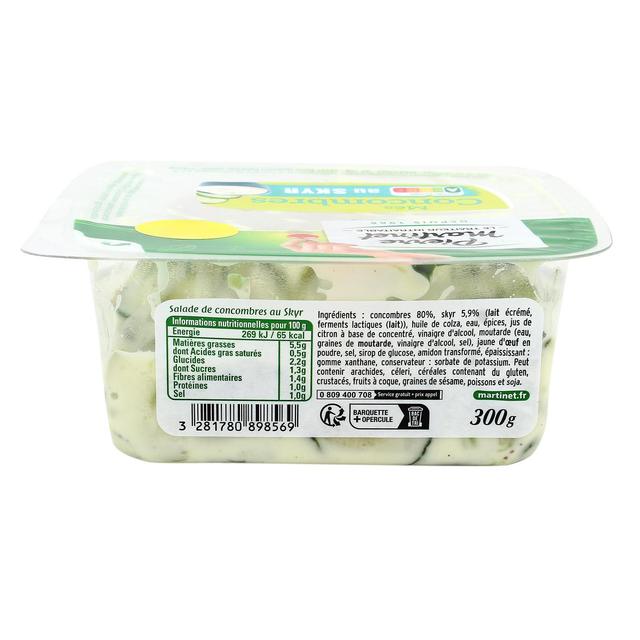 3281780898569 - Pierre Martinet - Concombres au Skyr