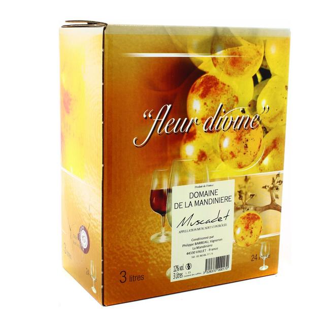3528370000170 - Muscadet Blanc AOC - Domaine de la Mandinière 12°