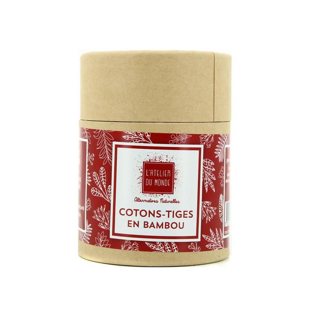 3700147280170 - L'Atelier Du Monde - Cotons Tiges en bambou