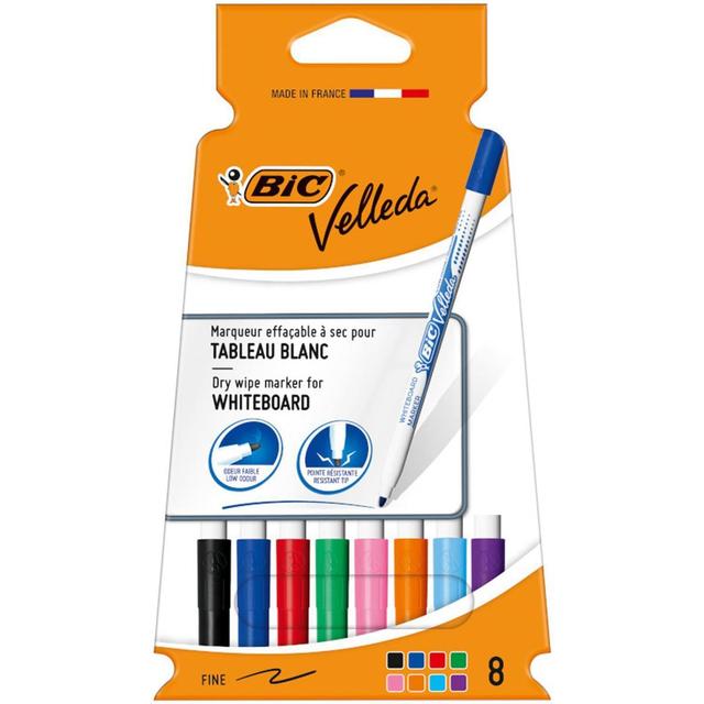 3086123690370 - Bic - Feutres Velleda Effacable