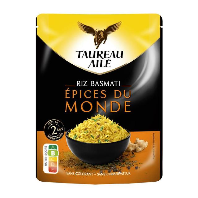 3760341070670 - Taureau Ailé - Riz Micro-Ondes Express Basmati Épices Du Monde