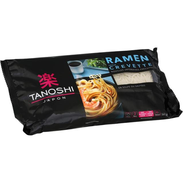 3229820181370 - Tanoshi - Japon - Ramen Saveur Crevettes Nouilles Japonaises Précuites