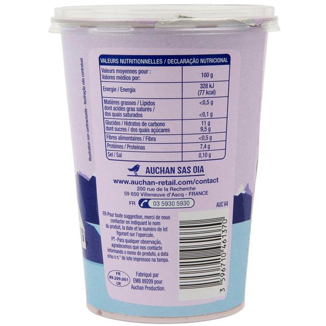3596710461370 - Auchan - Skyr à la myrtille 0%mg