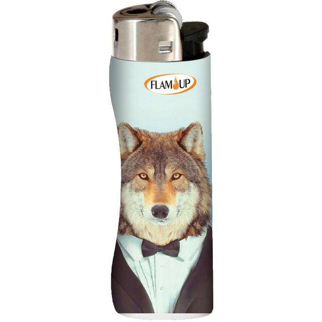 3298960911970 - Flam Up - Briquet Pierre Curve Décor modèle aléatoire