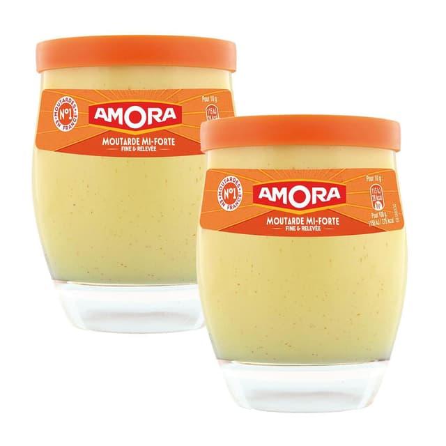 2050000112270 - Amora - Moutarde mi-forte fine et relevée