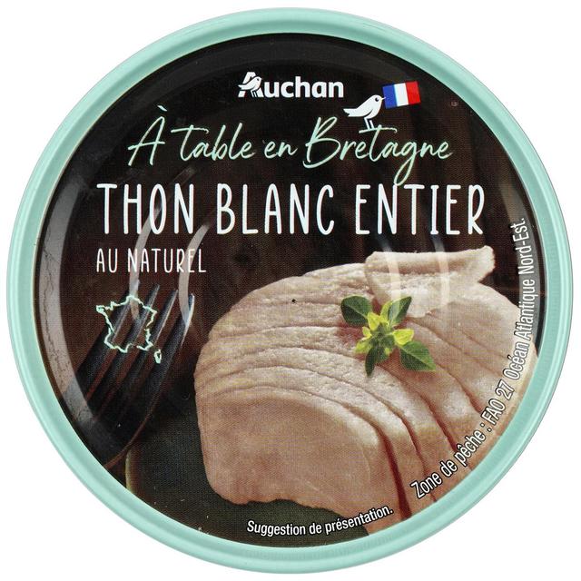 3596710024070 - Auchan Terroir - Thon blanc entier au naturel