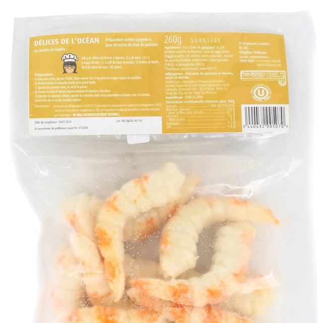 3440432005070 - Fjord King - Préparation à base de surimi et chair de poisson