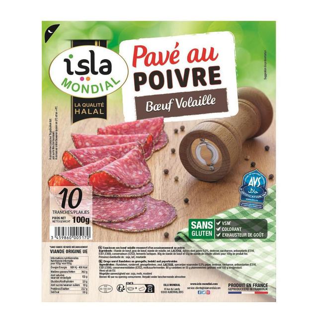 3459860005170 - Isla Délice - Pavé au Poivre - HALAL