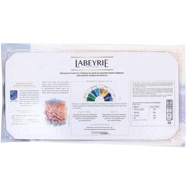 3033610075370 - Labeyrie - Saumon Sauvage Fumé au bois de Hêtre