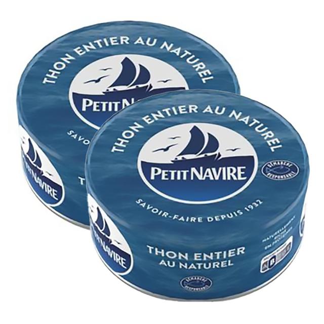 2050000405570 - Petit Navire - Thon Entier au Naturel Albacore