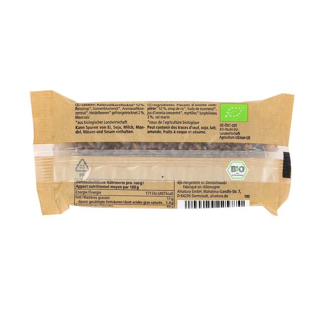 4104420225770 - Alnatura - Barre d'Avoine à la Myrtille Bio