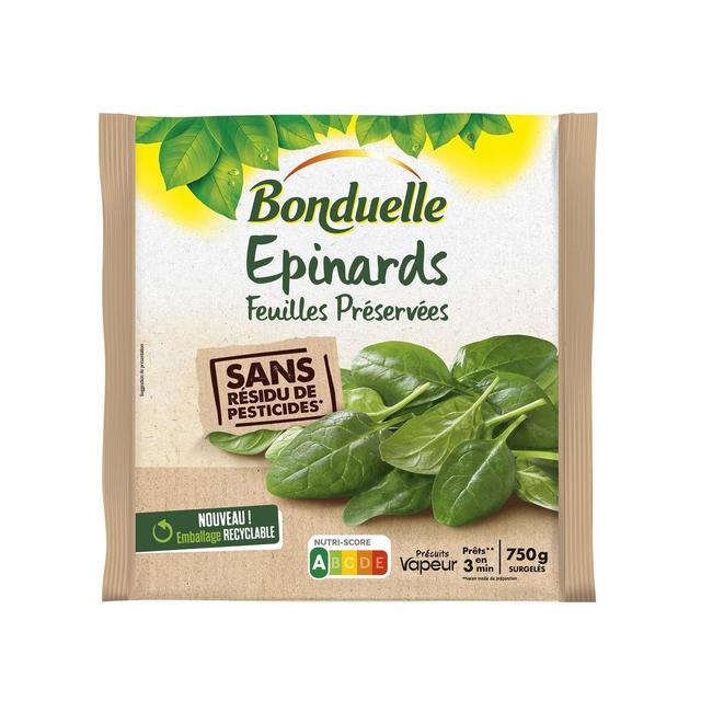 3083681115970 - Bonduelle - Epinards feuilles préservées sans résidu de pesticides