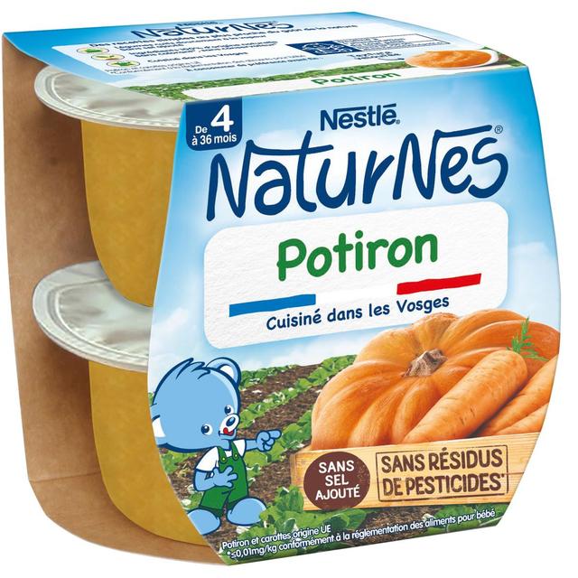 7613031478170 - Nestlé - Naturnes - Potiron Bol Bébé Dès 4 mois