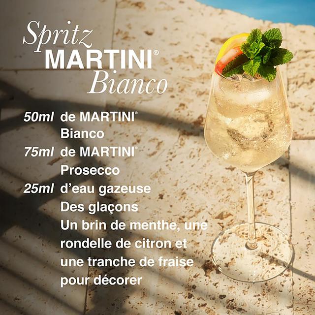 7630040408370 - Martini - Bianco, Apéritif à base de vin 14,5%