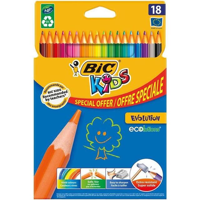 3086123329270 - Bic - Crayons de couleur Kids evolution Ecolution