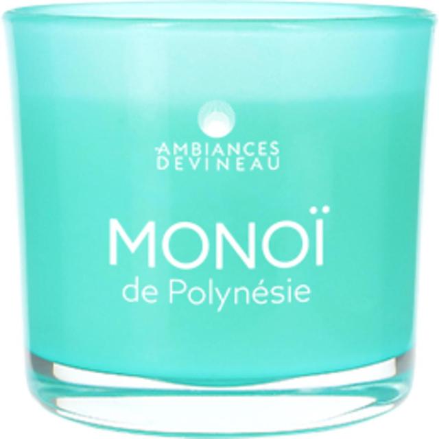 3482356500071 - Ambiances Devineau - Bougie verre parfum Monoï de Polynésie