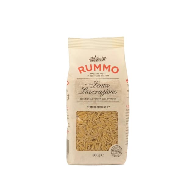 8008343200271 - Rummo - Pâtes Semi Di Orzo n°27 Premium - Grains d'orge pour potage