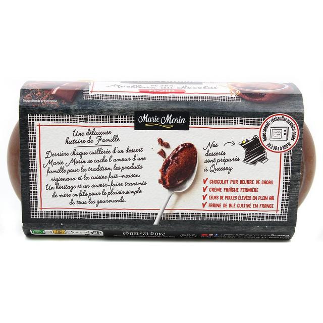 3372900901471 - Marie Morin - Moelleux Chocolat Noir