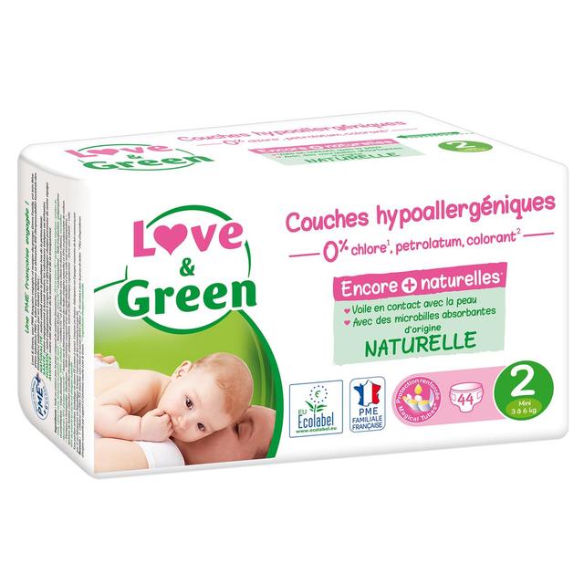 3700668701871 - Love & Green - Couches écologiques T2 3 - 6 kg