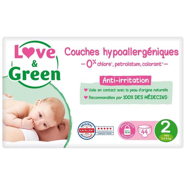 3700668701871 - Love & Green - Couches écologiques T2 3 - 6 kg