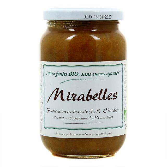3338043602071 - Jean-Marc Chatelain - Mirabelles bio sans sucre ajouté
